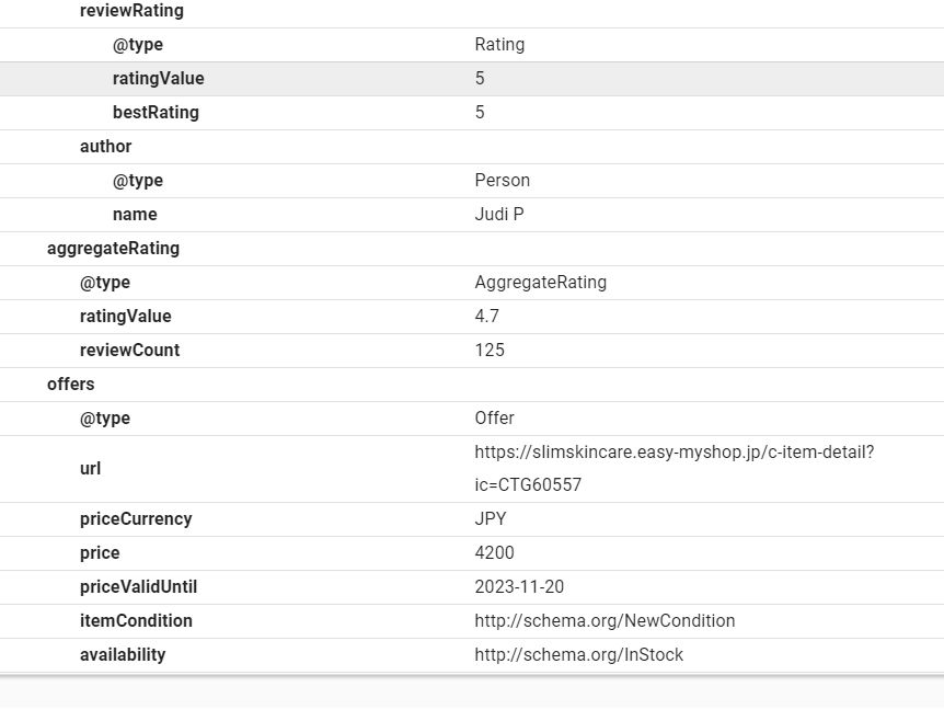 json-LDでエラーを消す